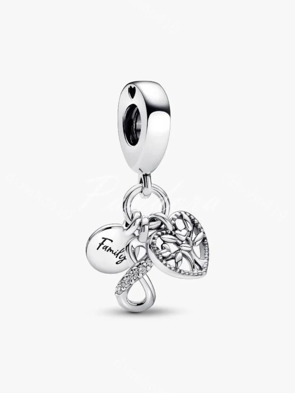 Pandora Family Infinity Triple Dangle Charm